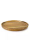 Ibili Plate Shallow Wooden with Diameter 22cm