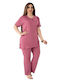 Baki Set Pijamale pentru Femei Pink