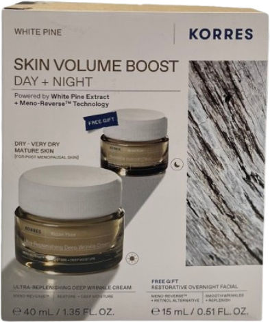 Korres Skin Volume Boost Σετ Περιποίησης για Αντιγήρανση & Ενυδάτωση 2τμχ