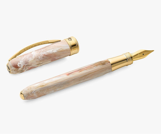 Visconti Писалка Бяла от Inox с Червено Мастило