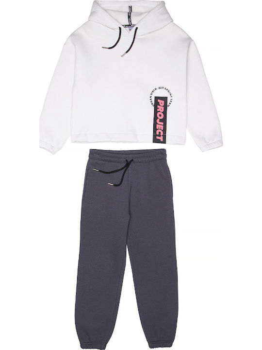 Sprint Kinder Sweatpants Set - Jogginganzug Whi...