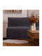 Borea Velvet Four-Seater Sofa Throw Velvet 180x350cm Camel
