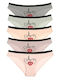 Femei Slip MultiPack Colorful
