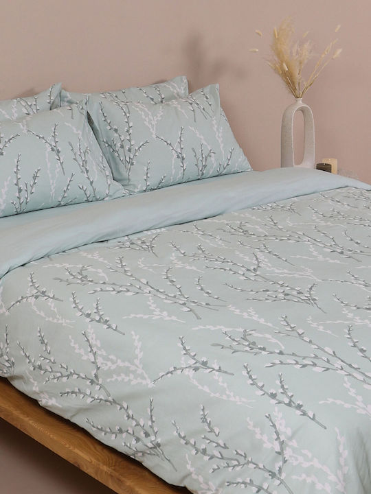 Sunshine Duvet Cover Cotton Double 200x250 Cott...