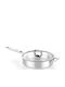 Bra Tigaie Sauté Din Oțel Inoxidabil Cu Capac 28cm