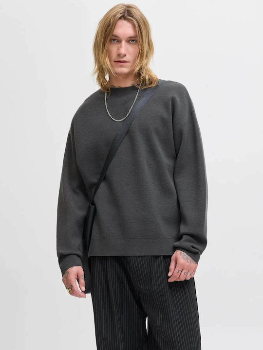 Jack & Jones Πουλόβερ Μακρυμάνικο Volcanic Ash