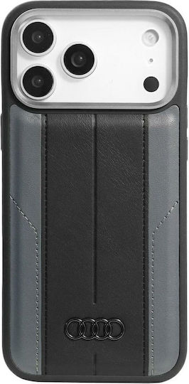 Audi Case A6 Synthetic Leather Magsafe Iphone 17 Pro Max Black Au-tpupcmip17pm-a6/d1-bk