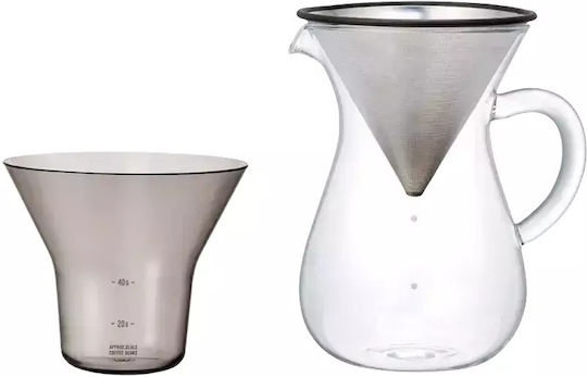 Κανάτα Dripper Μεταλλικό Φίλτρο Kinto Slow Coffee Style 600 Ml