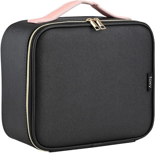 Foxy Cosmetic Case Black H11.5xW26xD23cm