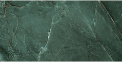 Bagno Tiles Manaos Плочка За под На закрито Порцеланов Сияен 120x60см Green