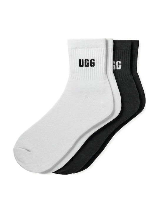 UGG Γυναικείες Κάλτσες Black/white 2Pack