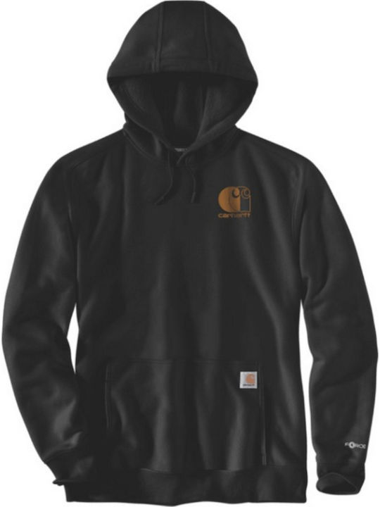 Carhartt Signature Logo Sweatshirt mit Kapuze S...