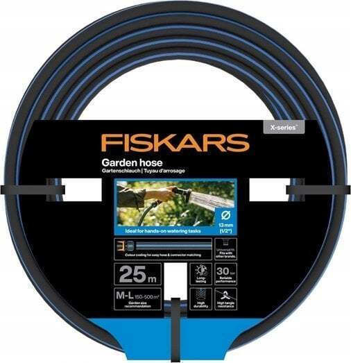 Fiskars Furtun de grădină Udare 1/2" 25m