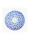 Round Coaster Ceramic Blue 11cm 1pcs