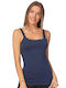 Cu Bretele Dark Blue Tricou pentru femei