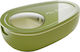 Pill Cutter Medicine Storage Box Flippy Green 8x5x2.65 Cm Compact Portable Ideal Travel