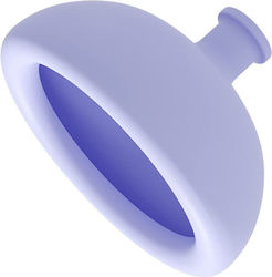 Therapeutic Spit Device Flippy Chest Therapy Cup Burping Device Adults Children 10 X 6.5 Cm Silicone Purple