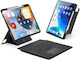 Dux Ducis Dk Series Флип Капак с Клавиатура на Международен Английски Черен iPad Air 13" 2024/2025/2026