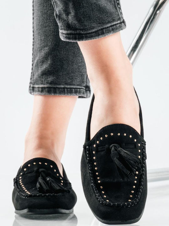Women's Loafers in Black Color