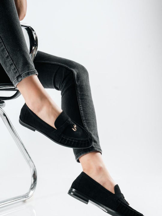 The Shoemart Women's Loafers in Black Color