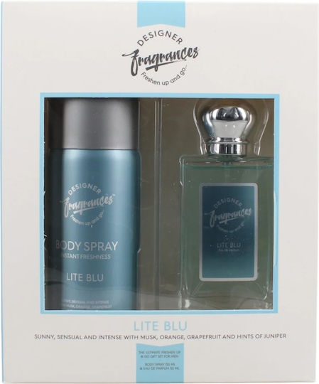 Designer Fragrances Men's Set with Eau de Parfum 2pcs
