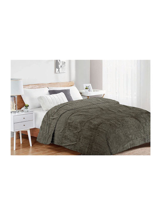 Dimcol Jacquard Κουβέρτα Fleece Μονή 160x220εκ....