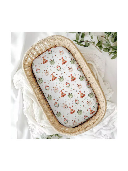 Borea Indian Bear Baby Sheets Set Cradle Flanne...