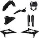 Acerbis Motorcycle Plastic Set Black 1pcs