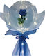 Balon Latex Albastru cu LED 35buc