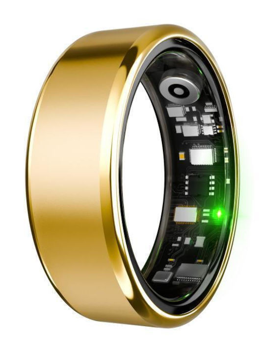 R100 Smart Ring 20.7mm mit Pulsmesser Gold