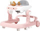 Baby Walker with Music Pink