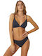 Norddiva Set de Lenjerie Bralette cu Brazilia Dark Blue