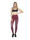 Dri-Fit Instruire Colanti de femei Colanti Burgundy