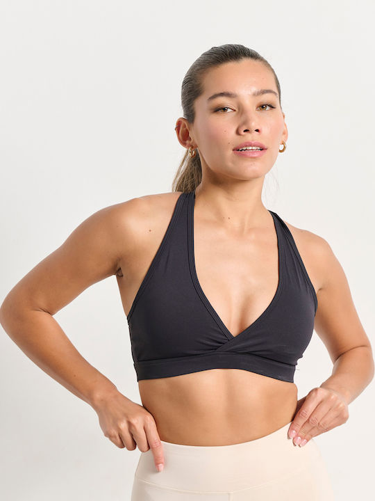 Women's Sports Bra without Padding Black