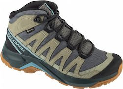 Salomon Recon Γυναικεία Ορειβατικά Gore-Tex Πράσινα