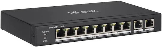 Hikvision HiLook NS-0310P-60 Unmanaged L2 PoE+ Switch with 10 Ethernet Ports