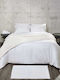 Σετ Παπλωματοθήκη Charisma Elegance 260x250 White