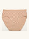 High-waisted Women's Slip Dark Beige