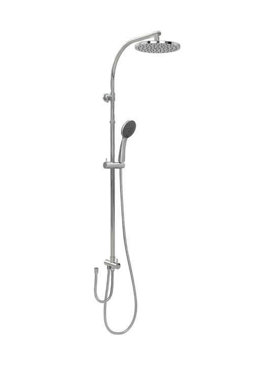 Shower Column Brass Modea Cynthia By Viospiral Column 00-02959 Chrome