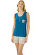 Modalove Set Pijamale pentru Femei Blue