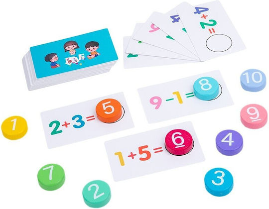 Educational Game Letters & Numbers made of Wood for 3+ years Years Old