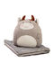 Blanket Cot Cotton Gray 100x170cm