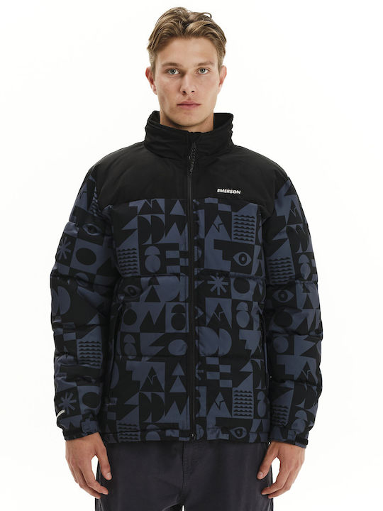 Emerson Winter Jacke Puffer Wasserdicht Stone G...