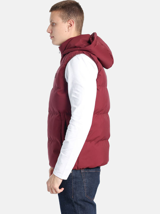 Paco & Co Sleeveless Jacket Puffer Bordeaux 259...