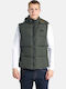 Sleeveless Jacket Puffer Olive