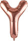 Luftballon Folie Jumbo Buchstabe Υ Rose Gold 100cm