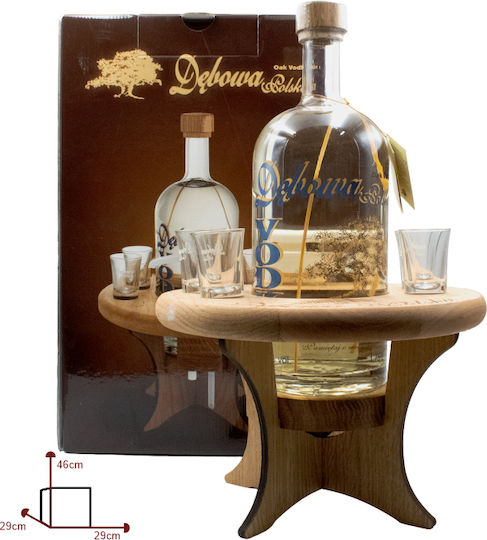 Debowa Oak +4 Pahare 1.75l 40%