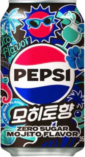 Pepsi Cola cu carbonatare, fără zahăr 355ml