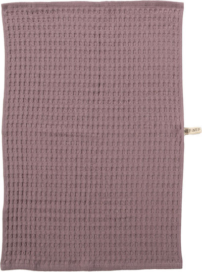 Nef-Nef Homeware Wafflow 24 Prosop de ceai în Culoarea Violet 45x68cm