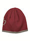 Streamline Beanie Unisex Beanie Knitted in Burgundy color